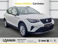 Gebraucht Seat Arona Style 95 PS (69 kW) 2022 Candy weiß/dach schwarz SUV