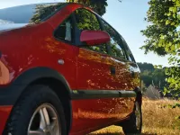 Gebraucht Opel Zafira Elegance 125 PS (91 kW) 2000 Rot Van / Kleinbus