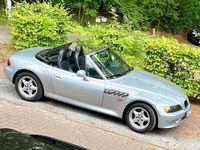 Brugt BMW Z3 116 HK (85 kW) 1998 Sølv Cabriolet