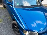 Gebraucht Ford Escort Cabriolet 70 PS (51 kW) 1997 Blau Cabrio