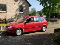 Gebraucht VW Polo 64 PS (47 kW) 2002 Rot Kleinwagen