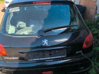 Gebraucht Peugeot 206 75 PS (55 kW) 2008 Schwarz Kleinwagen