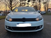 Gebraucht VW Golf Cabriolet 122 PS (89 kW) 2013 Weiß Cabrio