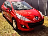 Gebraucht Peugeot 207 90 PS (66 kW) 2009 Rot Kleinwagen