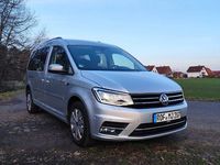Gebraucht VW Caddy Maxi Highline 150 PS (110 kW) 2019 Silber Van / Kleinbus