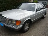 Brugt Mercedes E280 185 HK (136 kW) 1981 Sølv Sedan