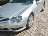 Gebraucht Mercedes SL55 AMG AMG 500 PS (367 kW) 2002 Silber Cabrio