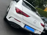 Gebraucht Mercedes CLA180 AMG line 136 PS (100 kW) 2019 Weiß Coupé