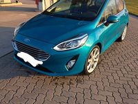 Gebraucht Ford Fiesta Titanium 125 PS (91 kW) 2018 Blau Kleinwagen