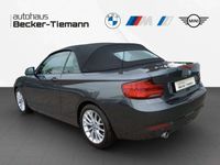 gebraucht BMW 218 i Cabrio / Navi / Sitzheiz./ Ledersportsitze/ WLAN
