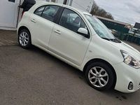 Gebraucht Nissan Micra Acenta 98 PS (72 kW) 2013 Weiß Kleinwagen