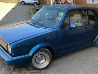 Gebraucht VW Golf Cabriolet Karmann 98 PS (72 kW) 1991 Blau Cabrio