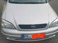 Gebraucht Opel Astra 101 PS (74 kW) 2001 Silber Kleinwagen