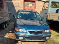 Gebraucht Mazda 626 115 PS (84 kW) 1998 Blau Limousine