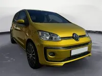 Usado VW up! Sound 60 CV (44 kW) 2017 Amarillo Utilitario