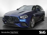 Gebraucht Mercedes E63 AMG AMG 612 PS (450 kW) 2020 Designo brillantblau magno Kombi