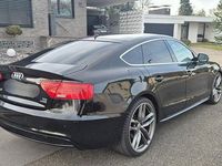 Gebraucht Audi A5 Sportback S-Line 190 PS (139 kW) 2017 Schwarz Kleinwagen
