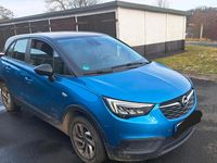 Gebraucht Opel Crossland X 82 PS (60 kW) 2018 Blau SUV