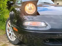 Brugt Mazda MX5 90 HK (66 kW) 1997 Sort Cabriolet