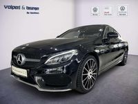 Gebraucht Mercedes C250 AMG line 211 PS (155 kW) 2016 Obsidianschwarz metallic Coupé