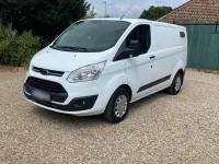 Gebraucht Ford Transit Trend 131 PS (96 kW) 2018 Weiß Van