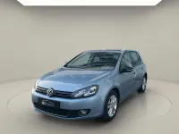 Gebraucht VW Golf VI Style 122 PS (89 kW) 2011 Blau Kleinwagen