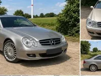 Gebraucht Mercedes CLK200 Avantgarde 163 PS (119 kW) 2006 Silber Coupé