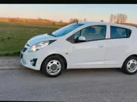 Gebraucht Chevrolet Spark 68 PS (50 kW) 2010 Weiß Kleinwagen
