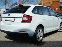 Gebraucht Skoda Rapid 110 PS (80 kW) 2018 Weiß Kleinwagen