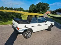 Gebraucht VW Golf Cabriolet 90 PS (66 kW) 1987 Weiß Cabrio