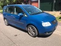 Gebraucht VW Touran 105 PS (77 kW) 2004 Blau Van / Kleinbus