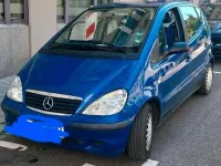 Gebraucht Mercedes A160 2001 Blau Kleinwagen