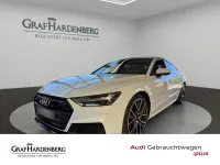 Gebraucht Audi S7 Sportback Sport 344 PS (253 kW) 2022 Gletscherweiß metallic Kleinwagen