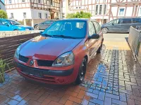 Brugt Renault Clio II 75 HK (55 kW) 2004 Rød Sedan