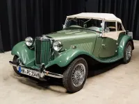 Gebraucht MG TD 54 PS (39 kW) 1951 Grün Cabrio