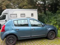 Gebraucht Dacia Sandero 75 PS (55 kW) 2008 Blau Kleinwagen