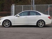Gebraucht Mercedes C350 AMG 306 PS (225 kW) 2012 Polarweiss  unilack Limousine