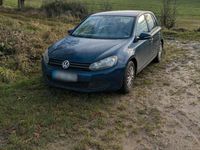 Gebraucht VW Golf VI 80 PS (58 kW) 2010 Blau Kleinwagen