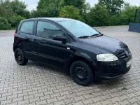 Gebraucht VW Fox 54 PS (39 kW) 2007 Schwarz Kleinwagen