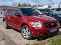 Gebraucht Dodge Caliber 150 PS (110 kW) 2009 Rot Kleinwagen