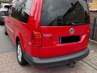 Gebraucht VW Caddy Maxi 102 PS (75 kW) 2017 Rot Van / Kleinbus
