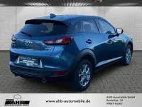 Gebraucht Mazda CX-3 Exclusive-Line 105 PS (77 kW) 2018 Blau SUV