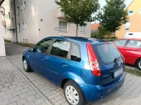 Gebraucht Ford Fiesta 80 PS (58 kW) 2008 Blau Kleinwagen