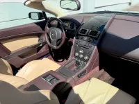 Gebraucht Aston Martin V8 Vantage 385 PS (283 kW) 2008 Braun Cabrio