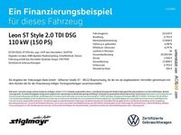 Gebraucht Seat Leon ST Style 150 PS (110 kW) 2023 Mitternachtsschwarz Kombi