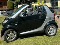 Usata Smart ForTwo Cabrio 40 CV (29 kW) 2002 Nero Cabrio