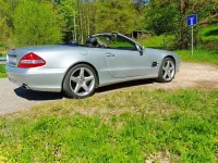 Gebraucht Mercedes SL350 272 PS (200 kW) 2006 Silber Cabrio