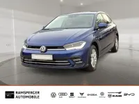 Gebraucht VW Polo Style 95 PS (69 kW) 2023 Blau Kleinwagen