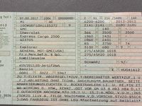 Gebraucht Chevrolet Express 345 PS (253 kW) 2017 Schwarz Van / Kleinbus