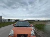 Gebraucht Kia Picanto 65 PS (47 kW) 2006 Orange Kleinwagen